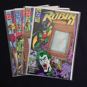 DC Comics - Robin II (2) The Jokers Wild - Comic Set of 4 - Mini-Series
